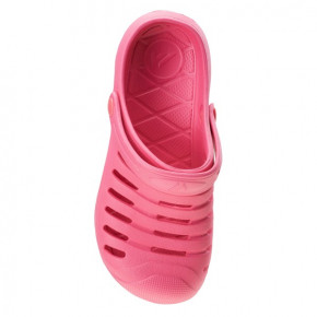 powder pink crocs