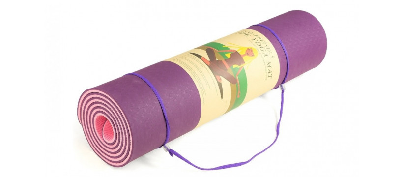 Yoga mat MAXIMA - Eco-friendly TPE yoga mat