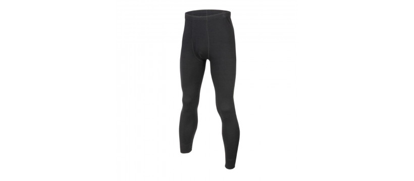 Wool thermal leggings LASTING Rex, Black